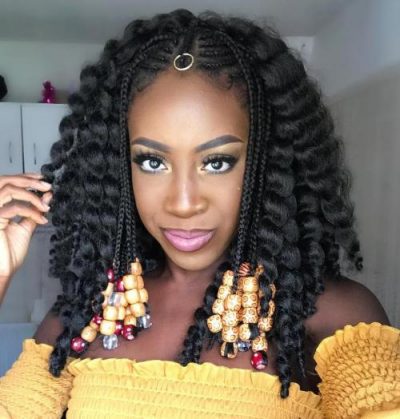 hairstyles for women - Fulani Braids