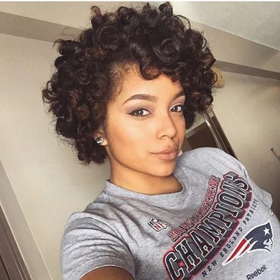 curls for black women