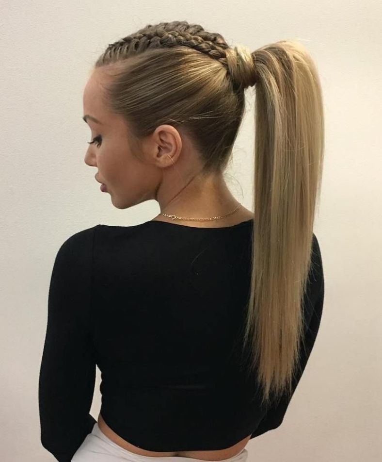 Weave ponytail hairstyles