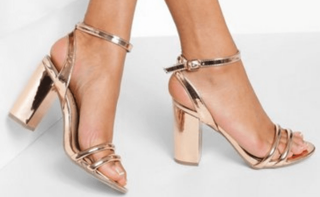 Metallic Heels- Must-have heels