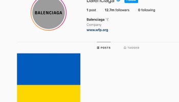 balenciaga - Brands showing support for Ukraine