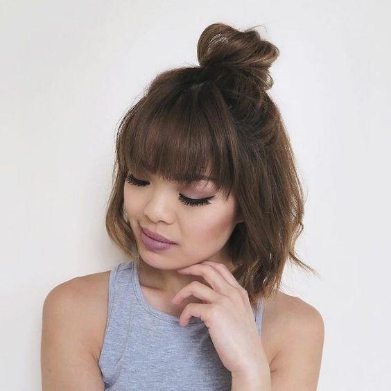 Hairstyles with bangs 