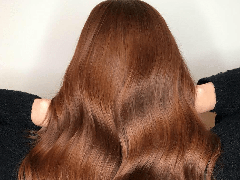Hair Color Trends - Auburn Brown