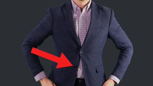 Fashion Rules for Men- Bottom Button of blazer