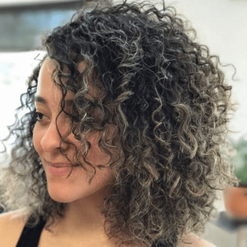 Natural Curly Long Bob - Haircuts for teenage girls