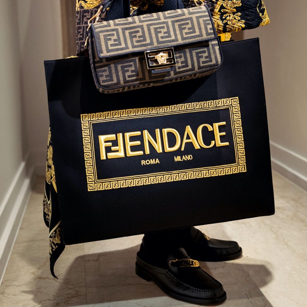 Fendi X Versace Bag