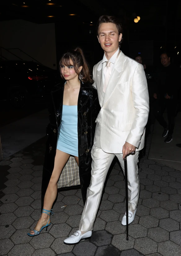 Ansel Elgort in Fendi Men's - Met Gala 2022 After-Party Outfits