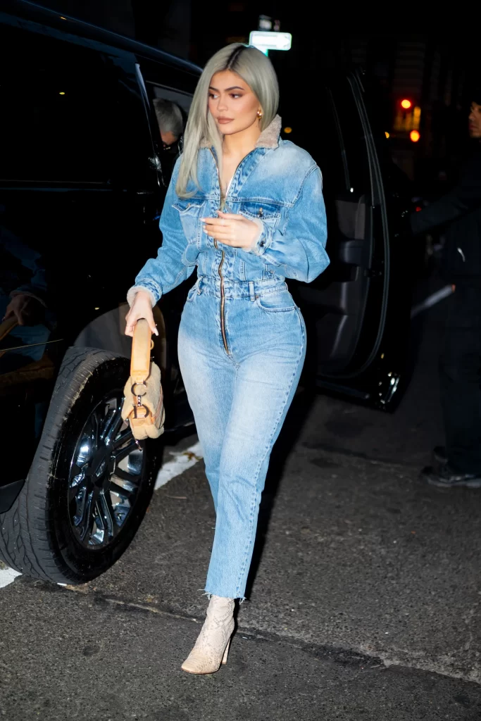 kylie jenner street style Denim Outfits