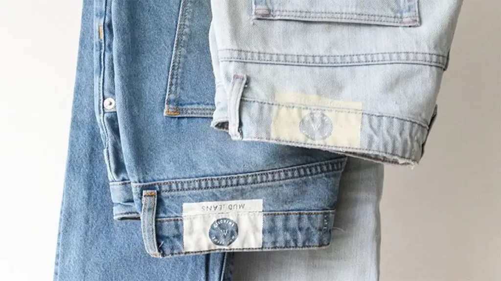sustainable fashion brands - Mud Jeans