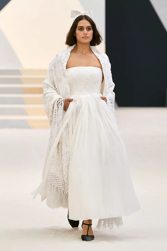 Chanel Fall Couture Collection Closing Look