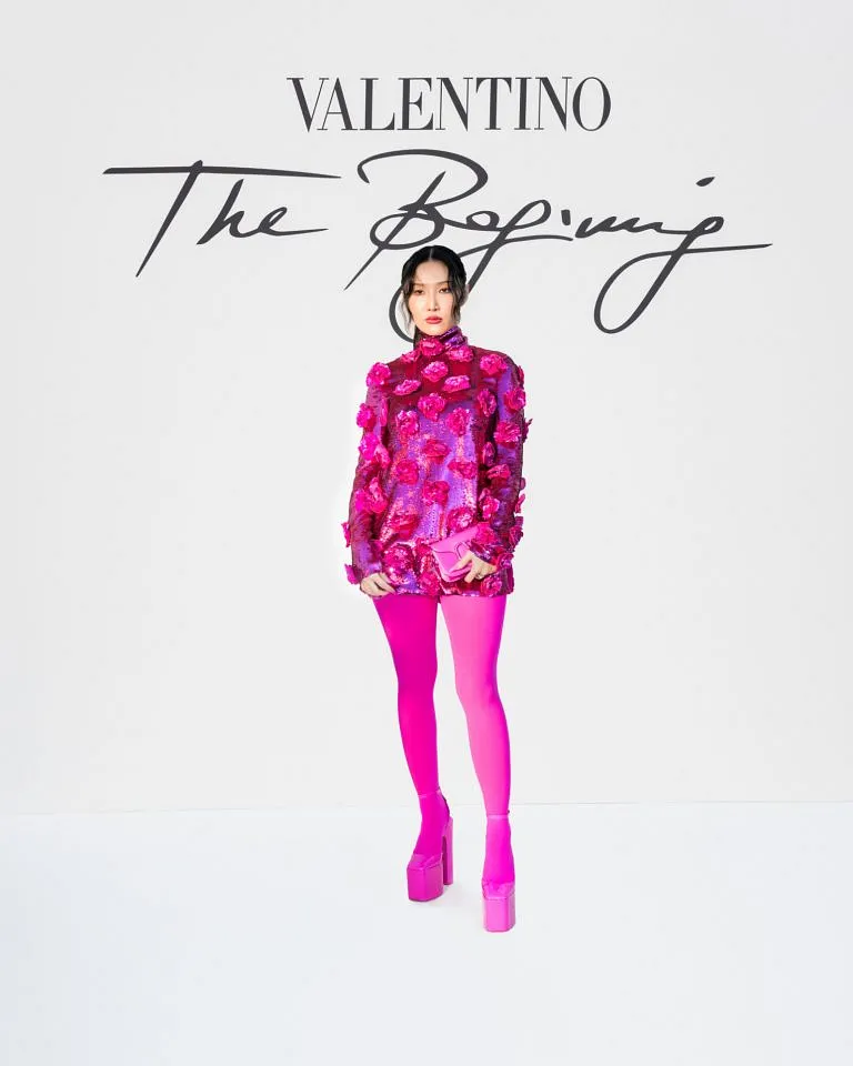Hwasa At Valentino Fall Haute Couture