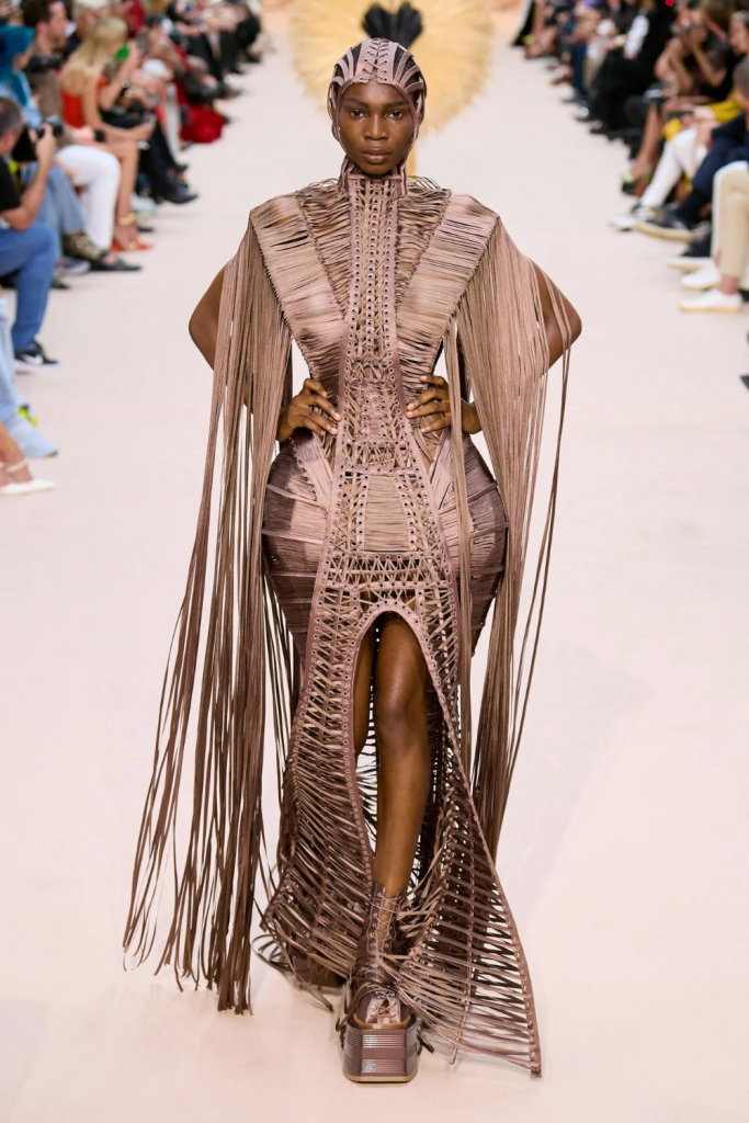 Jean Paul Gaultier by Olivier Rousteing, fall 2022 couture