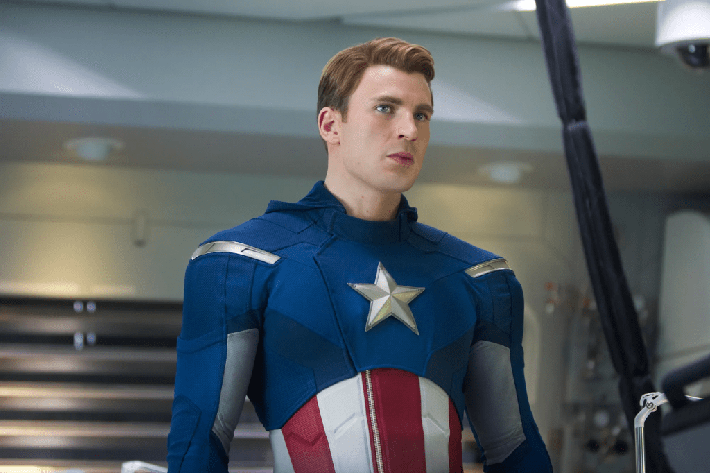 chris evans - Captain America hair 