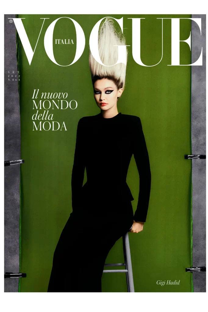 Vogue Italia September Cover Page