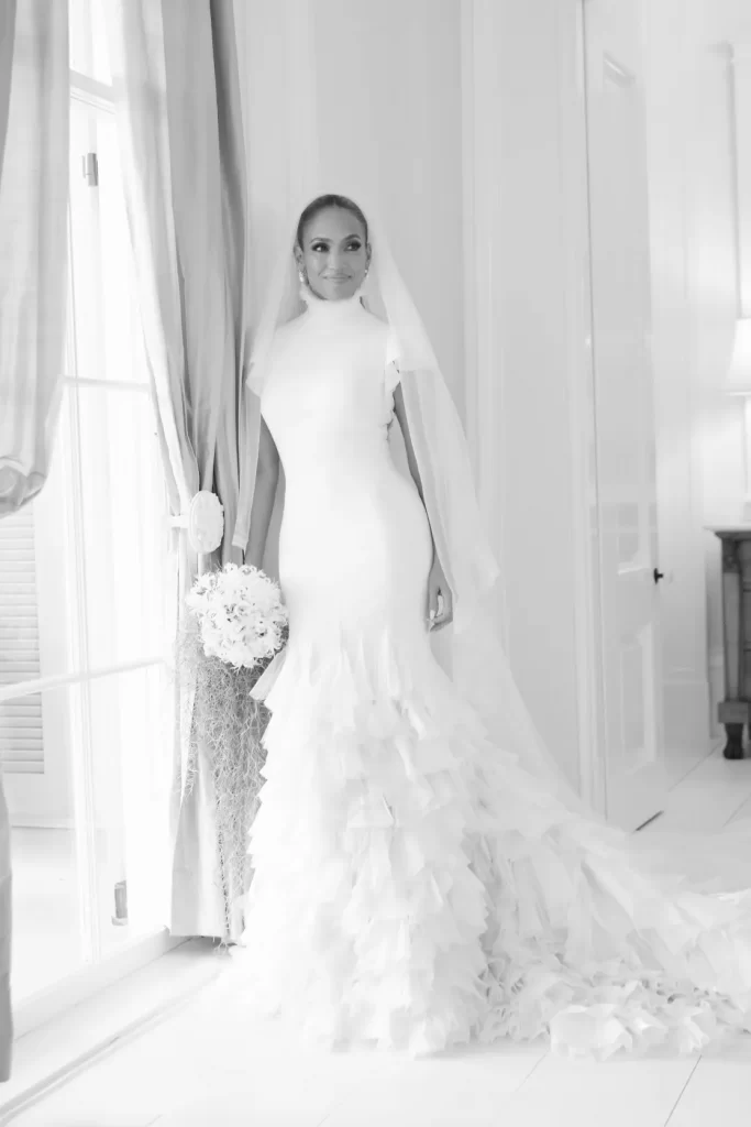 Jennifer Lopez First Wedding Dress