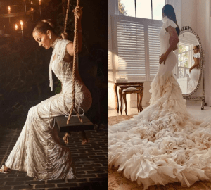 Jennifer Lopez Wedding Dresses