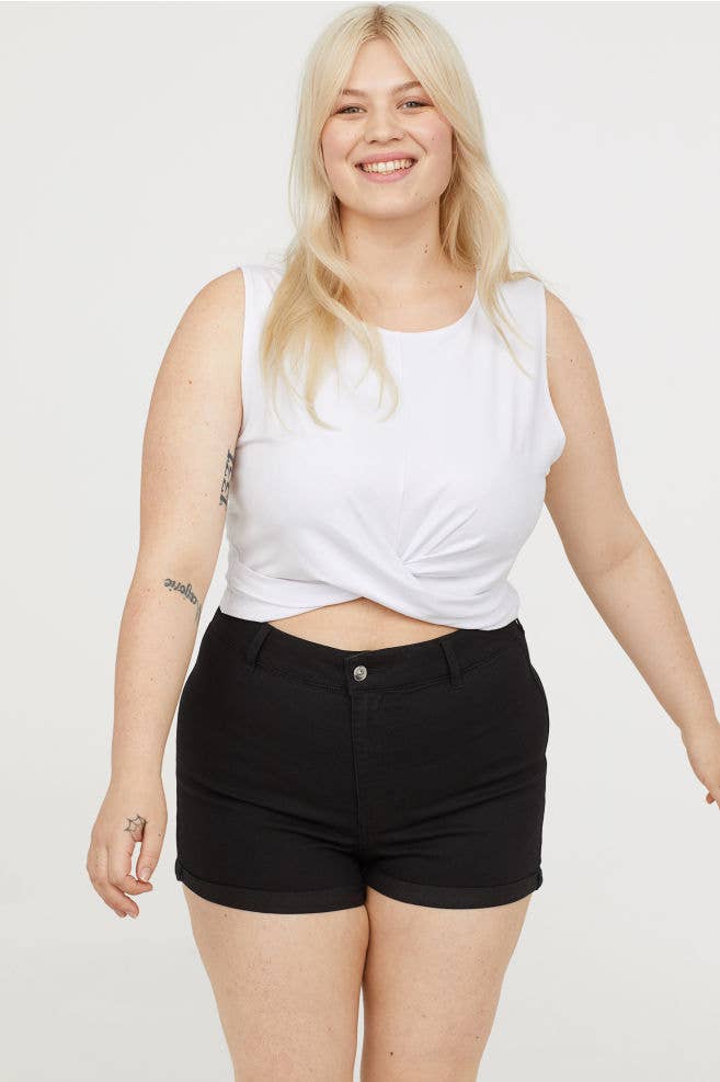 Cropped Top - With Shorts