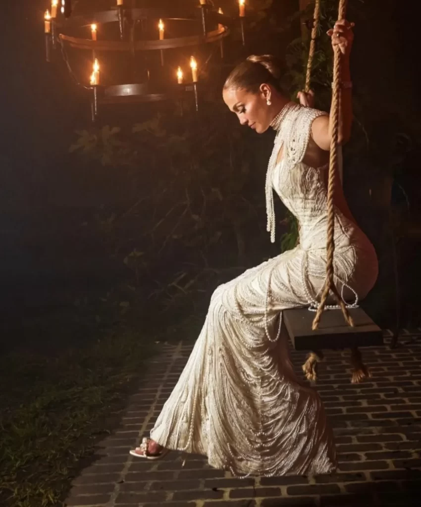 Jennifer Lopez Third Wedding Dress