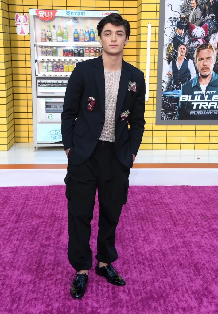 Asher Angel Red Carpet Look