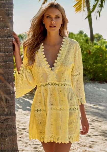 Lace Kaftan For Beach Party