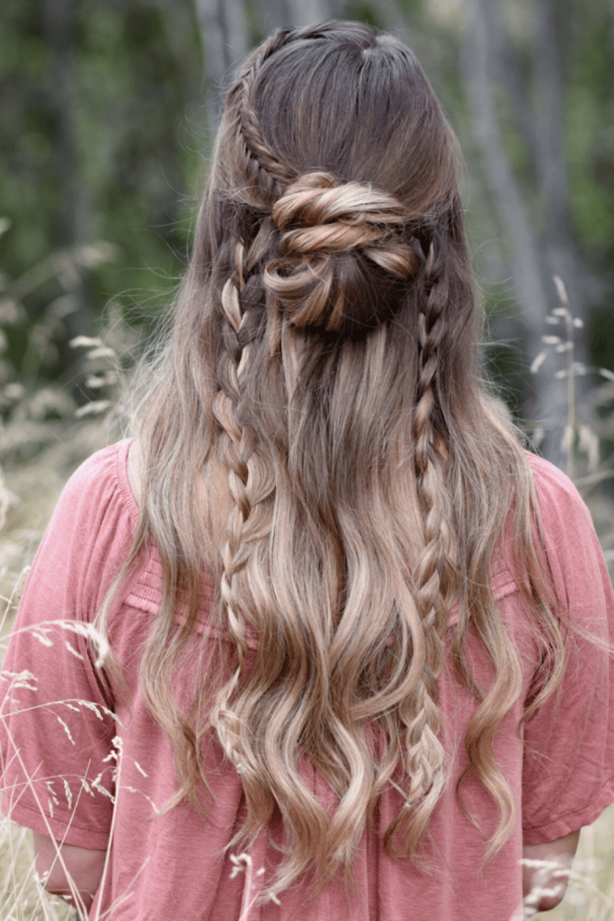 bohemian hairstyles for long hair