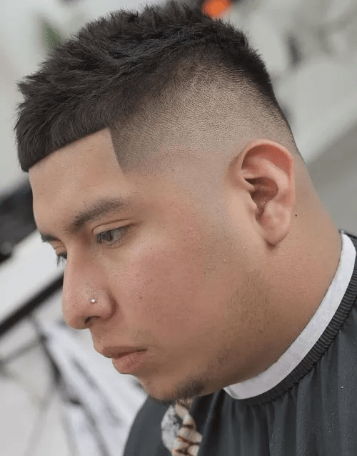 men's hairstyles for round face