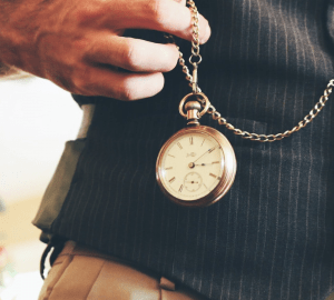 how to wear a pocket watch