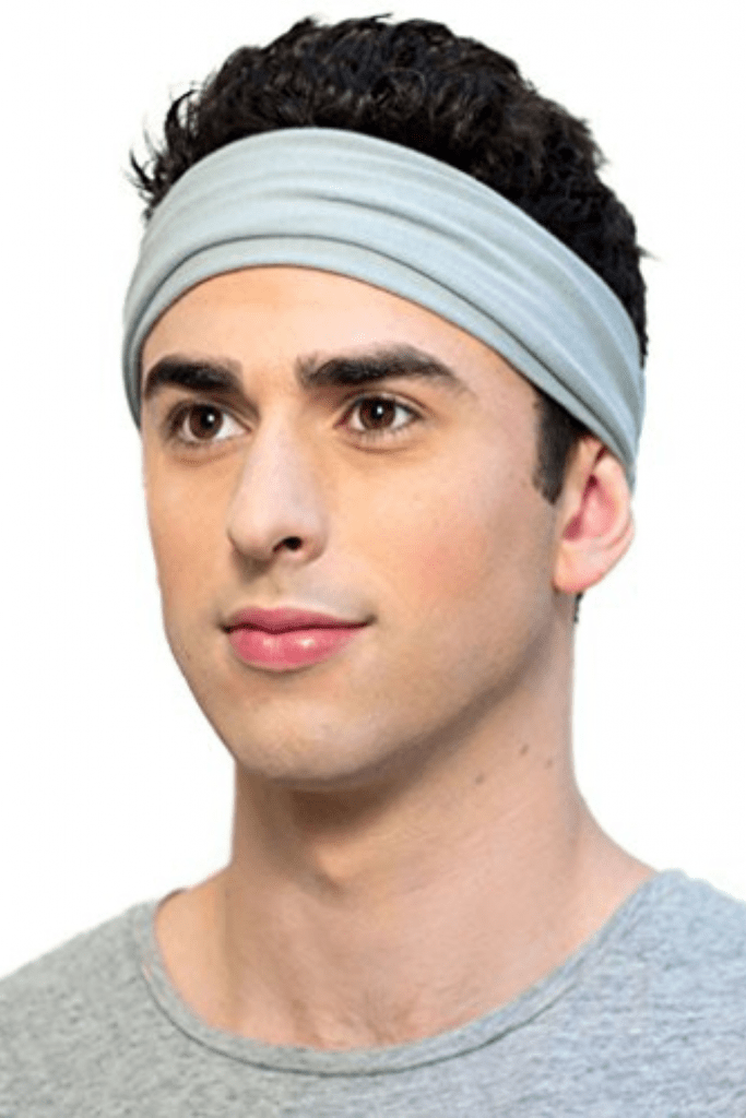how to wear a headband for men